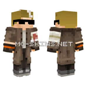 Brown Bandage Outfit Minecraft skin