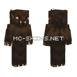 Brown Bat Minecraft skin