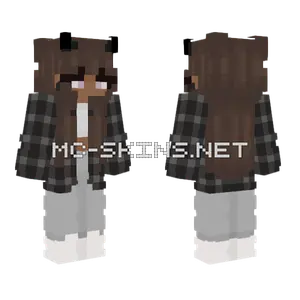Brown Bear Boy Minecraft skin