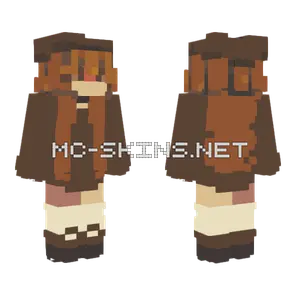 Brown Bear Skin Minecraft skin