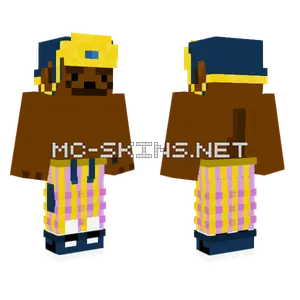 Brown Doggo Outfit Minecraft skin
