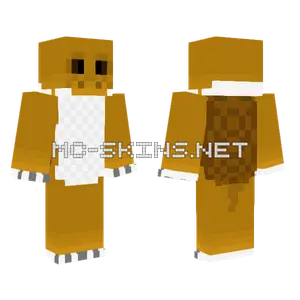 Brown Giraffe Skin Minecraft skin