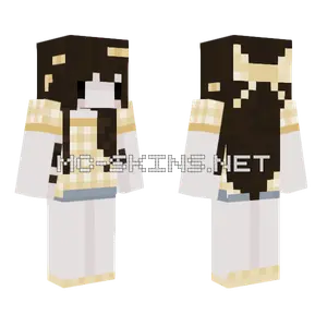 Brown Hair Chef Outfit