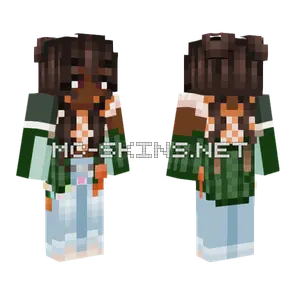 Brown Hair Girl Minecraft skin
