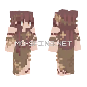 Brown Hair Girl Minecraft skin