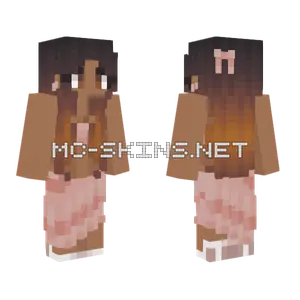 Brown Hair Girl Minecraft skin