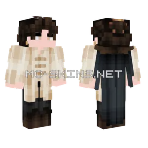 Brown Hair Girl Minecraft skin