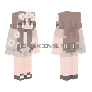 Brown Hair Girl Minecraft skin