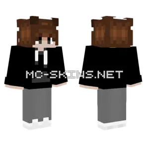 Brown Hair School Boy Minecraft skin