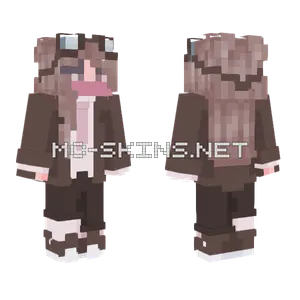 Brown Hair Schoolgirl