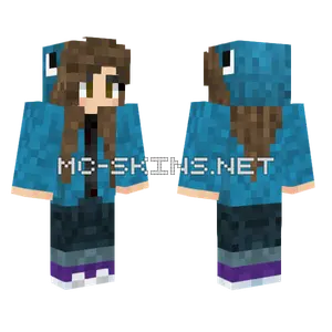 Brown Hair Squid Girl