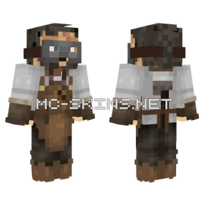 Brown Haired Archer Minecraft skin