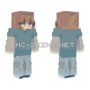 Brown Haired Boy Minecraft skin