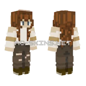 Brown Haired Boy Minecraft skin