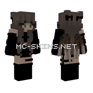 Brown Haired Girl Minecraft skin