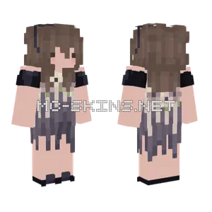 Brown Haired Girl Minecraft skin