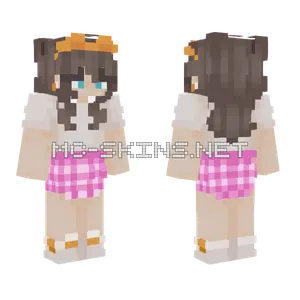 Brown Haired Girl Minecraft skin