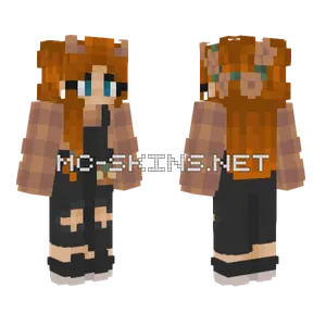 Brown Haired Girl Minecraft skin