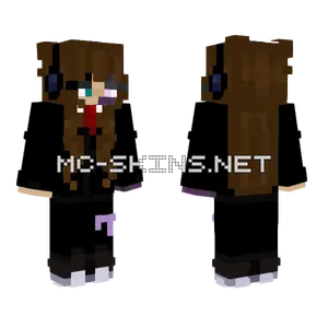 Brown Haired Girl Minecraft skin
