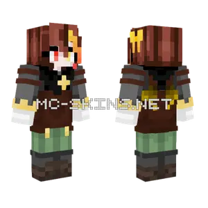 Brown Haired Girl Minecraft skin