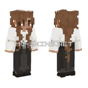Brown Haired Schoolgirl