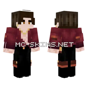 Brown Haired Woman Minecraft skin