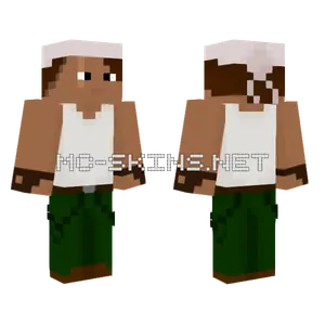 Brown Hat Boy Minecraft skin
