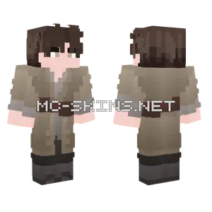 Brown Jacket Boy Minecraft skin