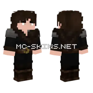 Brown Leather Outfit Minecraft skin