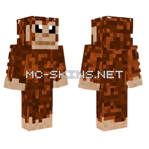 Brown Monkey Character