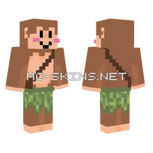 Brown Monkey Suit