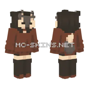 Brown Outfit Minecraft skin