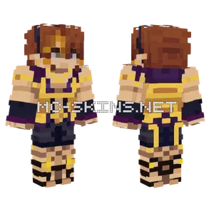 Brown Overalls Character