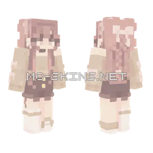 Brown School Uniform Minecraft skin