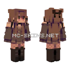 Brown School Uniform Minecraft skin