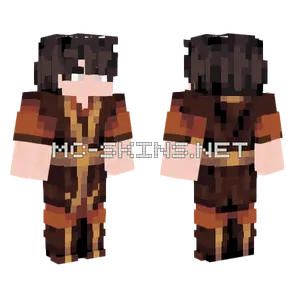 Brown Suit Boy Minecraft skin
