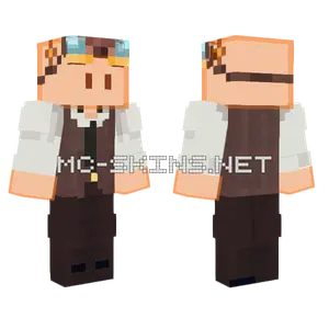 Brown Suit Skin Minecraft skin