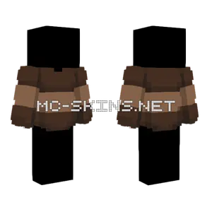 Brown Sweater Light Stripe Minecraft skin