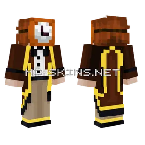 Brown Uniform Skin Minecraft skin