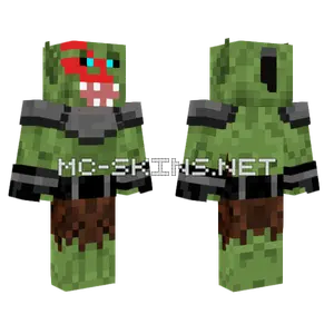 Bruz The Chopper Minecraft skin
