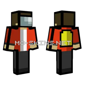 Bryan Among Us Minecraft skin