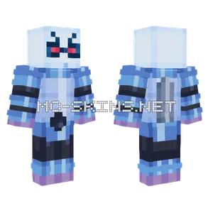 Btas Mr Freeze No Helmet Minecraft skin
