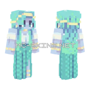 Bubble Nymph RCE Minecraft skin