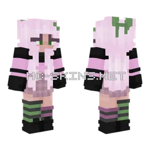 Bubble Tea Two Eyes Minecraft skin