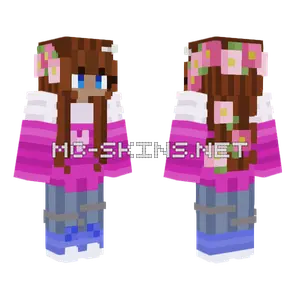Bubble With Me Rce Minecraft skin