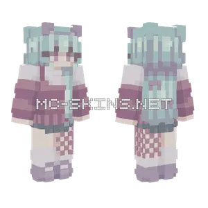 Bubblegum Ce Girl Minecraft skin