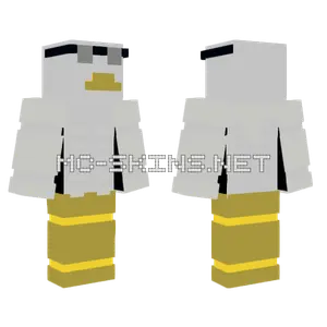 Buff Chicken Minecraft skin