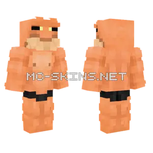 Buff Frog Minecraft skin