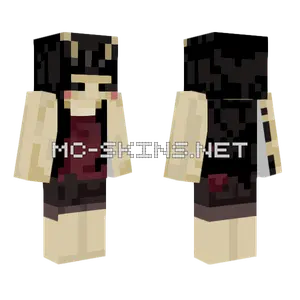 Bug Girl Minecraft skin