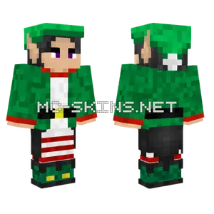 Bulat Duende Del Polo Norte Minecraft skin